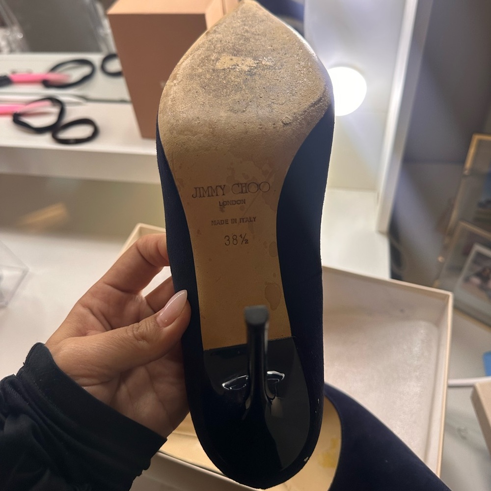Johnny Choo Suede Heel